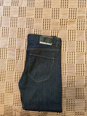 Dark Blue Men's Denim Jeans - a Mother of Life and Denim